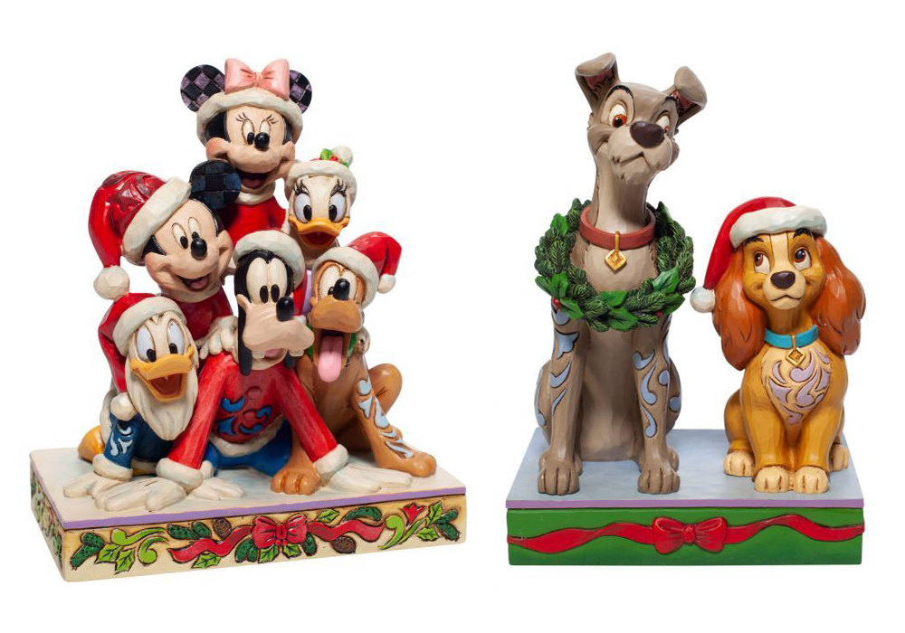 激安取寄フィギュア ★ ミッキー サンタ プレゼント Disney Traditions A ミッキーマウス